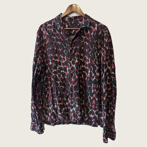 ALL SAINTS - Jackson animal print shirt - Sz M
